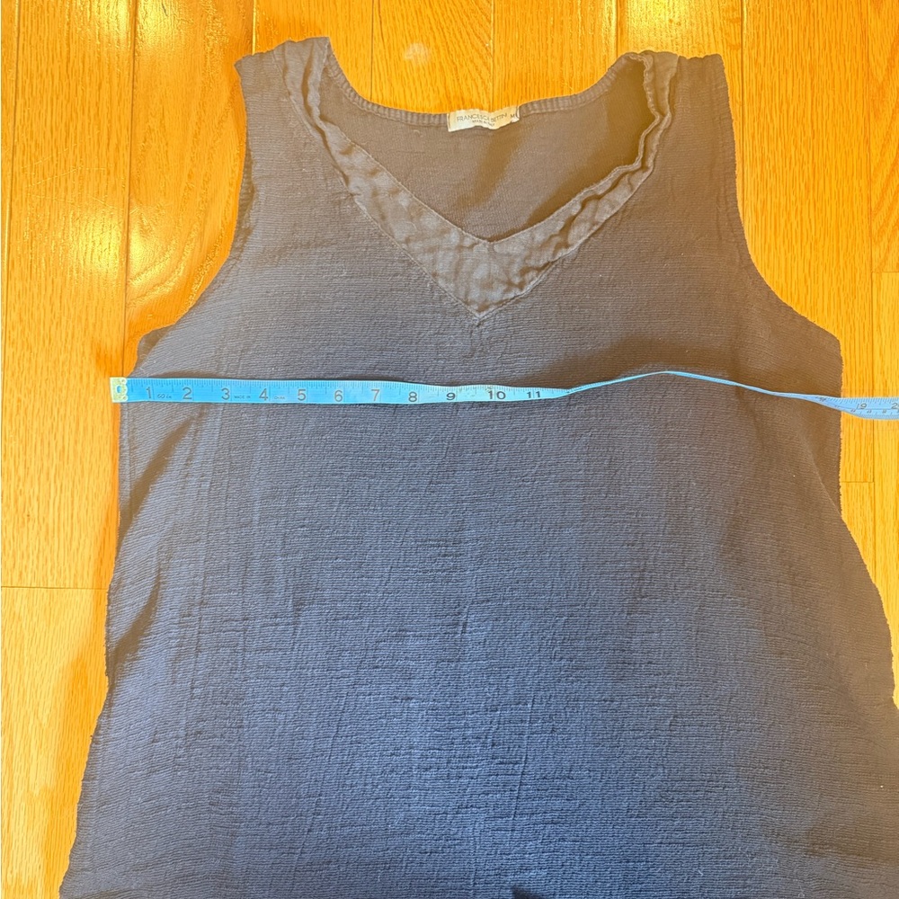 Linen + Cotton sundress/  Midi Dress - Picture 6 of 8